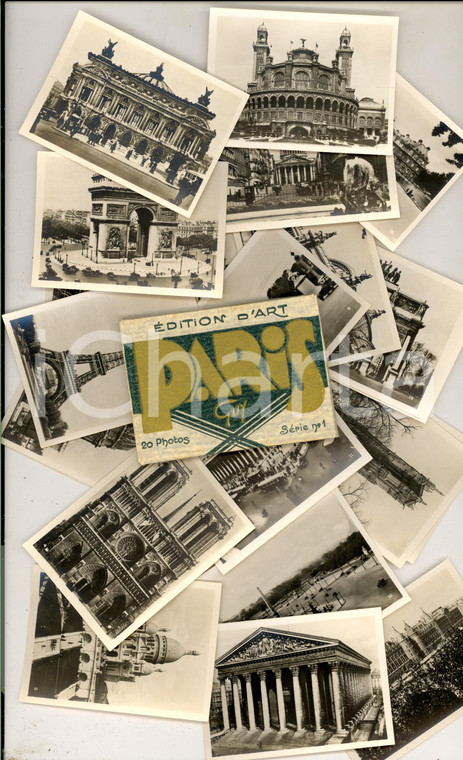 1920 ca PARIS Mini album 20 photos Edition d'art GUY  série n°1  VINTAGE