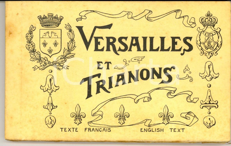 1920 ca VERSAILLES et Trianons *Album 20 cartoline TURISMO VINTAGE