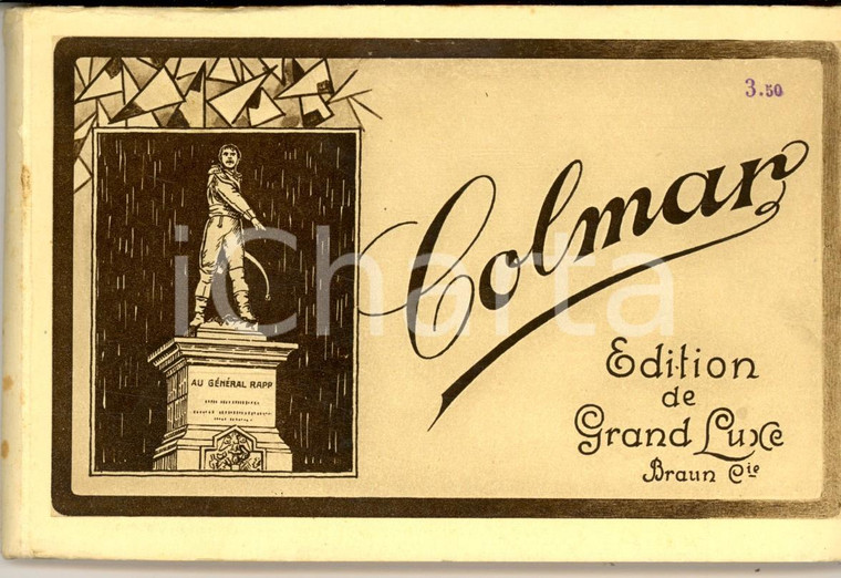 1930 ca COLMAR (SVIZZERA) Album 20 cartoline TURISMO VINTAGE *Ed. BRAUN