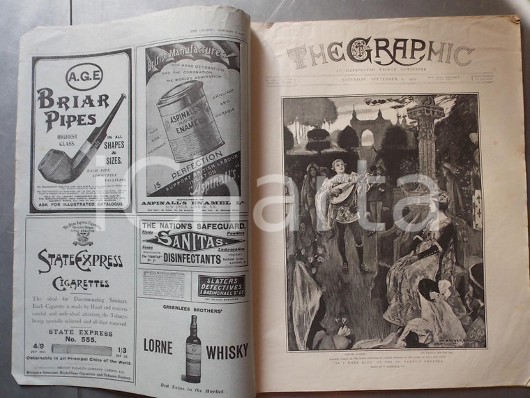 1902 THE GRAPHIC If I where king"at the St. James Theatre *Review n° 1710"
