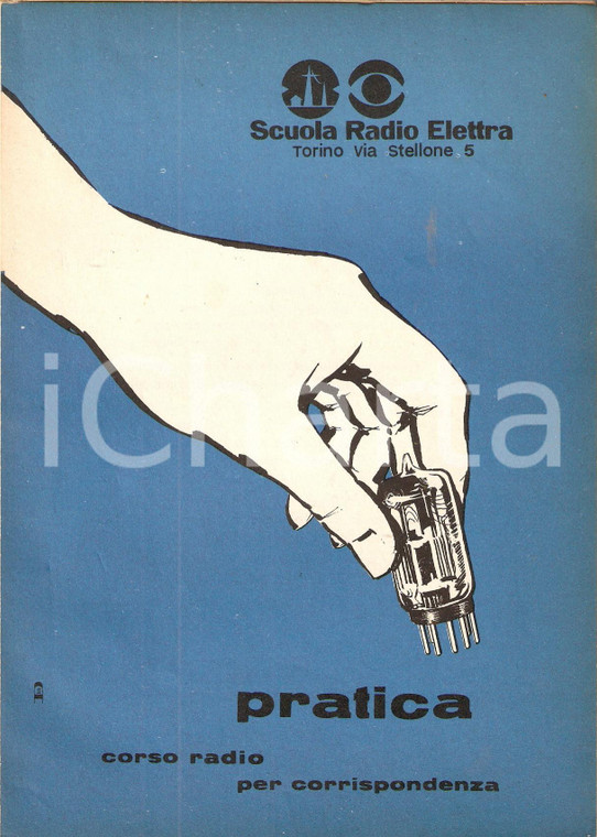 1965 ca TORINO Scuola Radio Elettra Corso Radio Stereo *Fascicolo Pratica 7