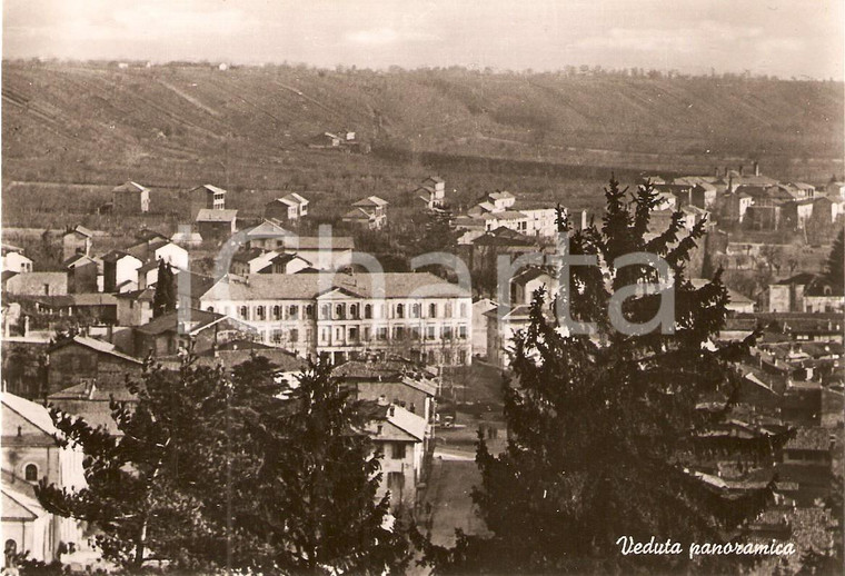 1950 ca ROMAGNANO SESIA (NO) Collegio Convitto CURIONI Panorama *Cartolina FG NV