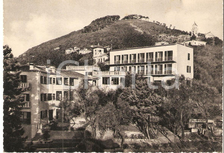 1950 ca CHIAVARI (GE) Pensione CASTAGNOLA Panorama *Cartolina FG NV