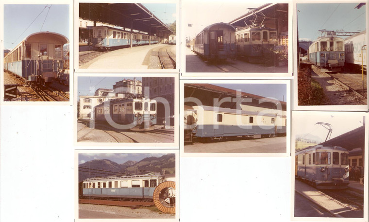 1975 ca SVIZZERA MONTREUX-BERNER-OBERLAND Locomotiva passeggeri *Lotto 8 foto