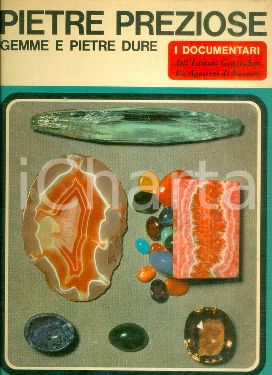 1968 Henri-Jean SCHUBNEL Pietre preziose Gemme e pietre dure *ILLUSTRATO