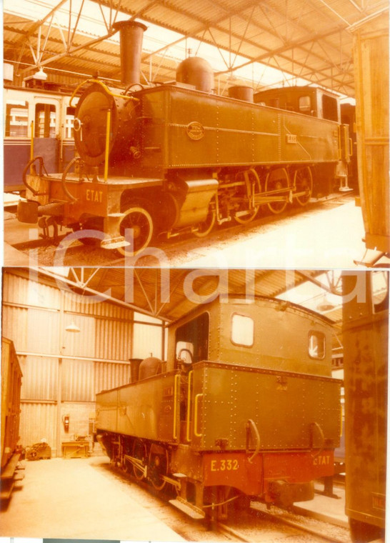 1975 FRANCE Chemins de fer Exploitation Economique Locomotiva E 332 Lotto 2 foto