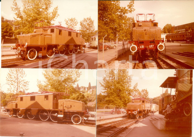 1975 ca FERROVIE DELLO STATO Locomotiva E 431 037 *Lotto 4 fotografie