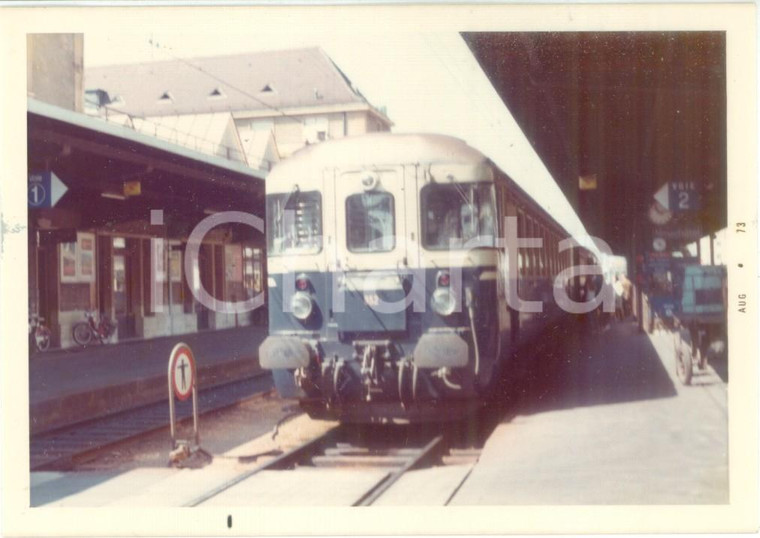 1973 SVIZZERA Ferrovie BERN-LOTSCHBERG-SIMPLON Locomotiva 352 *Fotografia