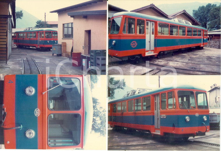 1975 ca CAPOLAGO (SVIZZERA) Ferrovia MONTE GENEROSO Locomotiva 4  *Lotto 4 foto