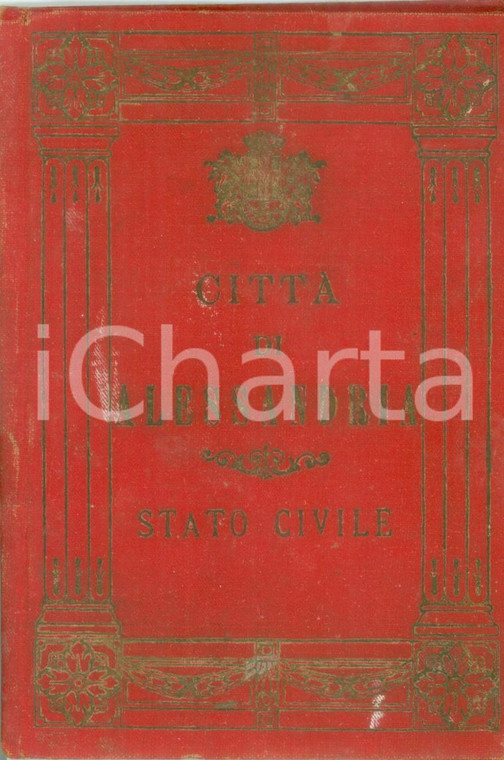 1925 ALESSANDRIA Libretto matrimonio Teresio SACCO Pierina CHIARAVIGLIA