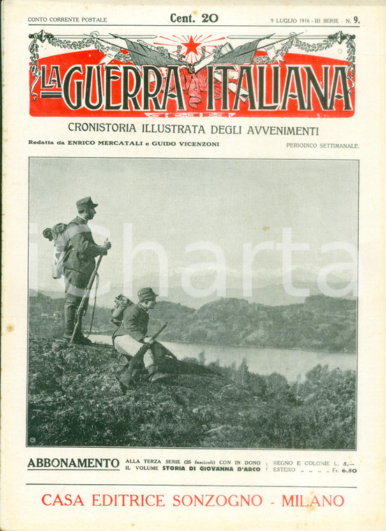 1916 LA GUERRA ITALIANA WW1 Gli errori austriaci sul fronte trentino *Rivista