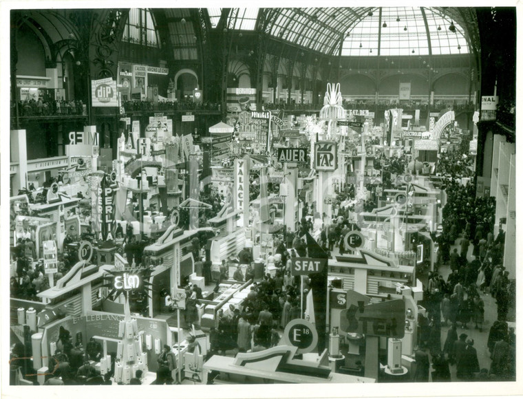 1949 PARIS GRAND PALAIS Salon des Arts Ménagers Panorama espositori *Fotografia