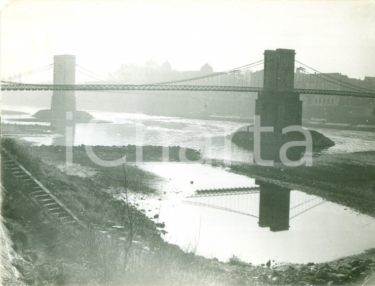 1960 ca TOURNON-SUR-RHONE (F) Veduta del ponte *Vera fotografia