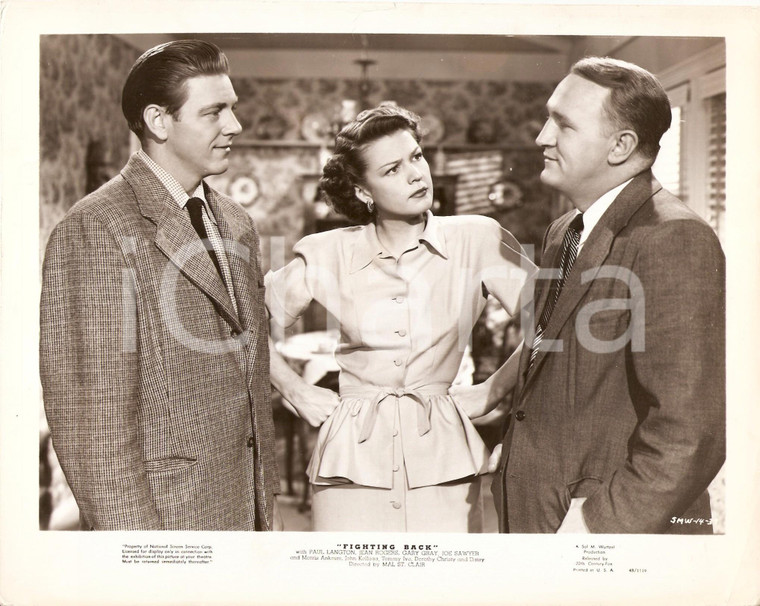 1948 FIGHTING BACK Paul LANGTON Jean ROGERS Joe SAWYER *Foto di scena