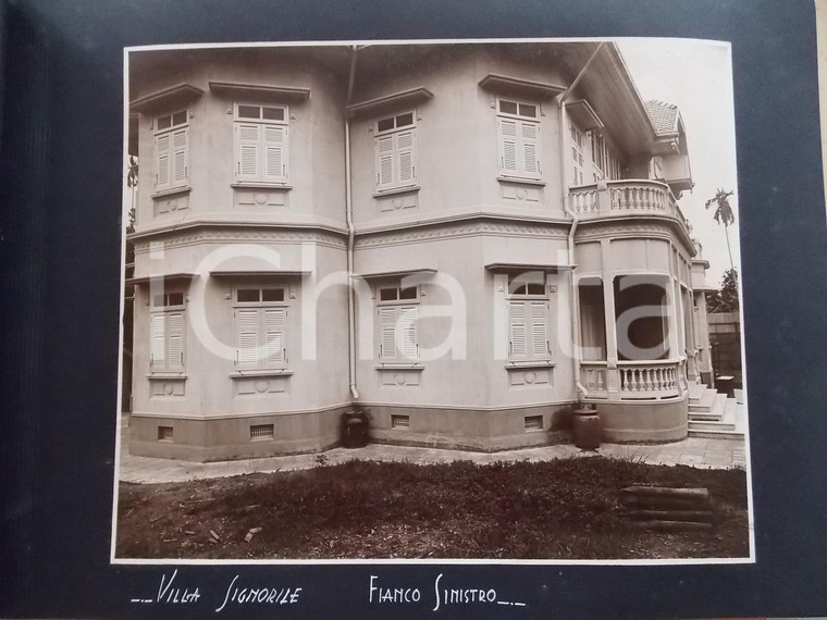 1920 ca BANGKOK Nuova villa signorile - Fianco sinistro *Foto ARCHITETTURA RARA
