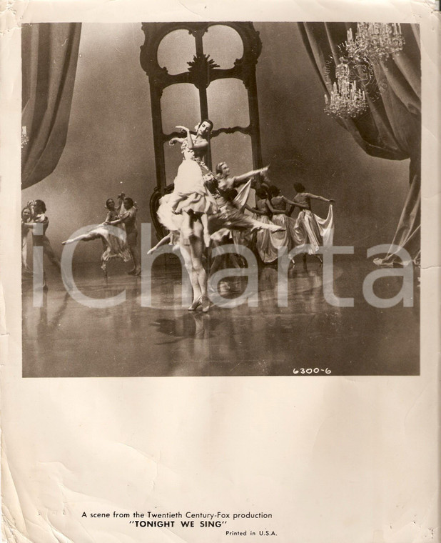 1953 TONIGHT WE SING Dancers from the movie by Mitchell LEISEN *Foto DANNEGGIATA