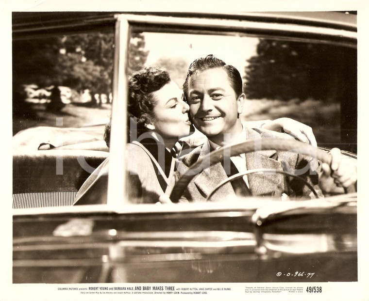 1949 AND BABY MAKES THREE Robert YOUNG Barbara HALE in auto Henry LEVIN *Foto