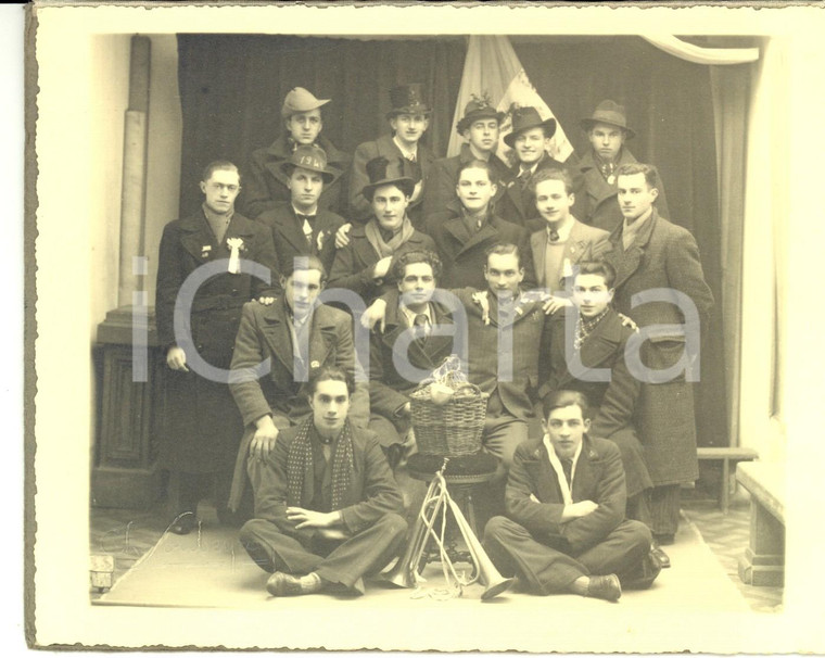 1940 LE TEIL (ARDECHE, FRANCE) Un goliardico raduno *Foto SOUBEYRAN 17x14