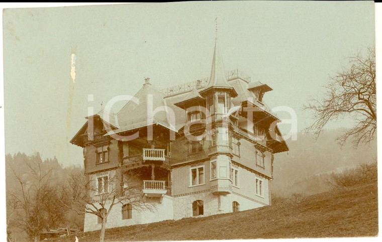 1910 ca AUSTRIA Veduta di un'antica villa *Cartolina postale FP NV