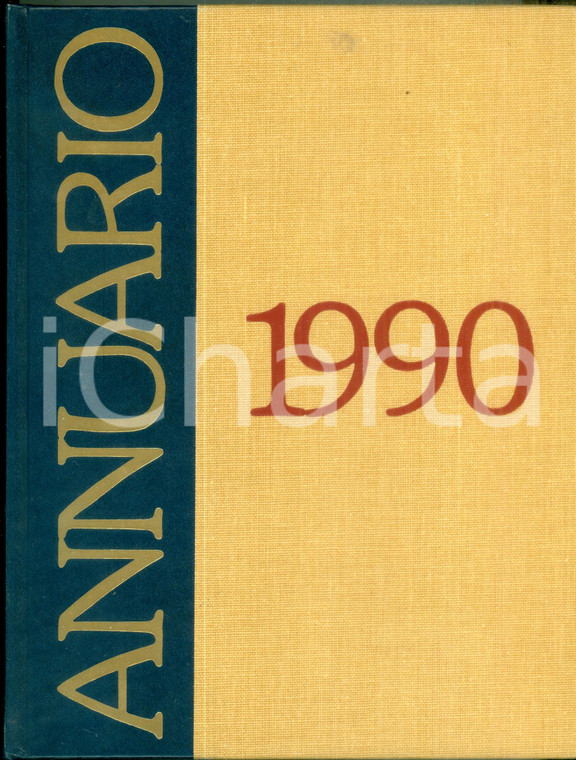 1990 ENCICLOPEDIE RIZZOLI Annuario cronografico e monografico *Volume ILLUSTRATO