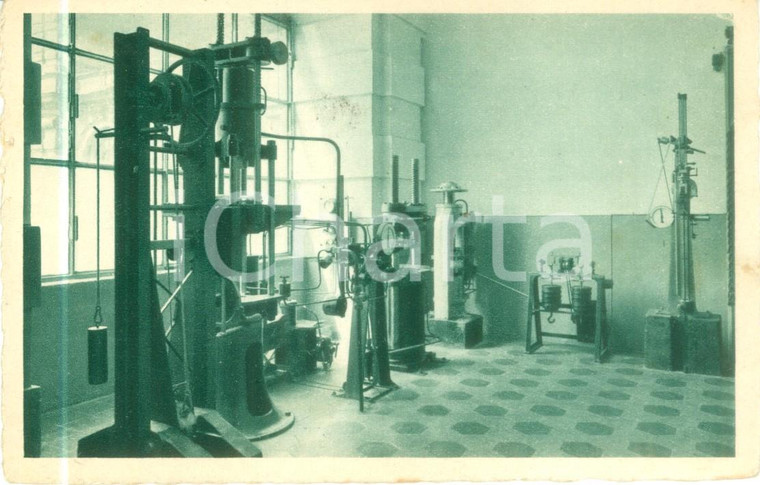 1933 TORINO Scuola applicazione Artiglieria Genio Gabinetto Scienza Costruzioni