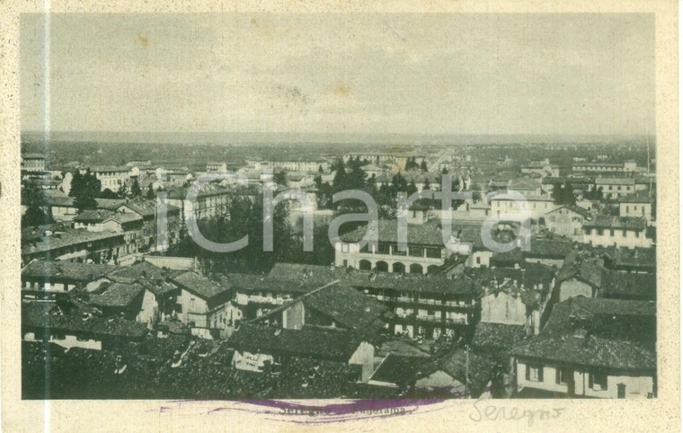 1944 SEREGNO (MB) Panorama della città *Cartolina FP VG