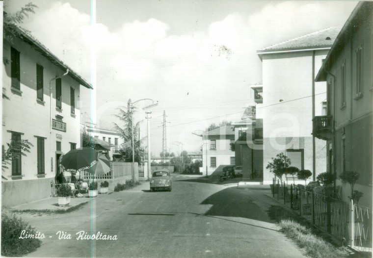 1955 ca PIOLTELLO (MI) Trattoria aranciata RECOARO in Via RIVOLTANA a LIMITO