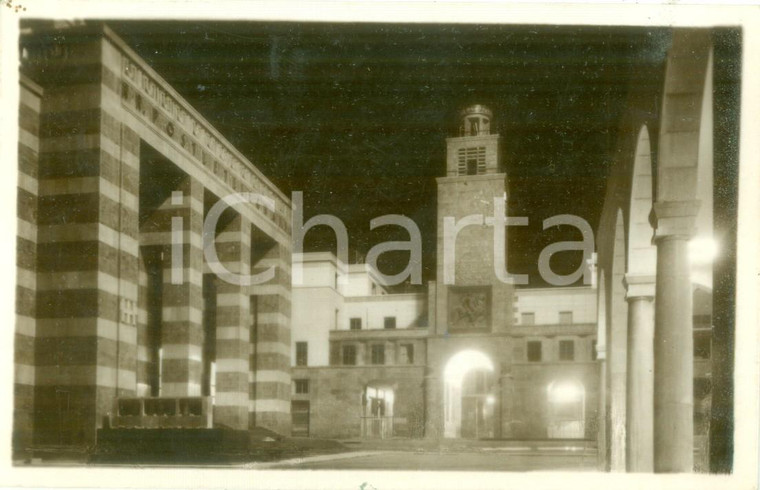 1938 BRESCIA Palazzo delle Poste e Torre della Rivoluzione *Cartolina FP VG