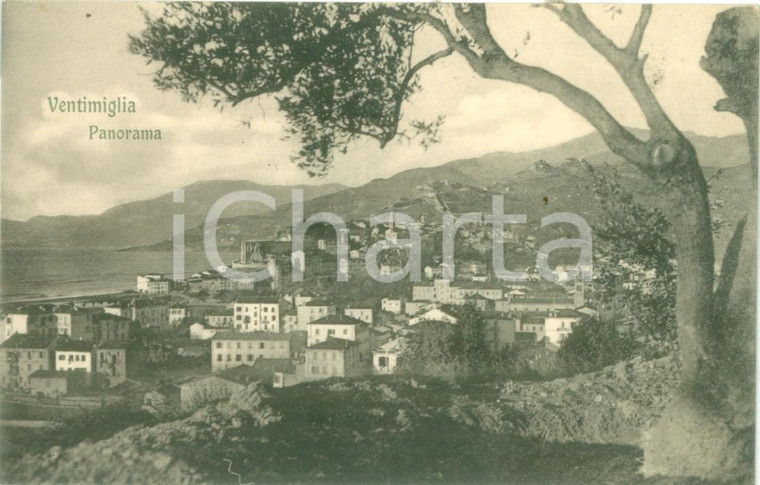 1930 ca VENTIMIGLIA (IM) Panorama dal colle *Cartolina FP NV