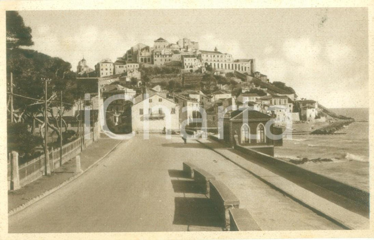 1935 ca IMPERIA Scorcio panoramico del lungomare *Cartolina FP NV