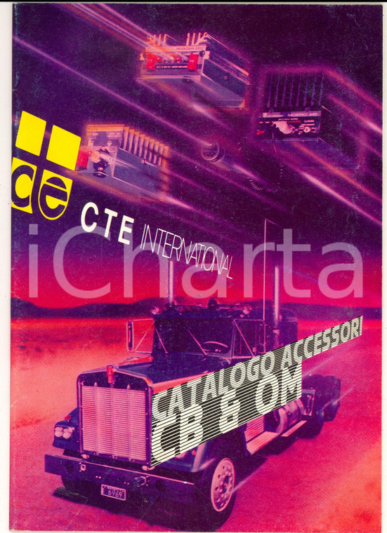 1980 ca CTE INTERNATIONAL Catalogo accessori CB & OM ILLUSTRATO - Antenne