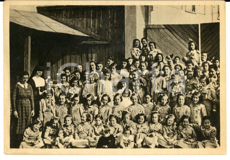 1949 MILANO Casa Don Orione - I piccoli ospiti *Cartolina postale FG VG