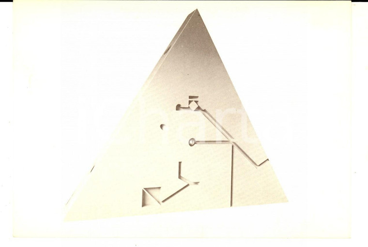 1970 ca Lucio DEL PEZZO - La grande piramide / Montage *Cartolina postale n° 1