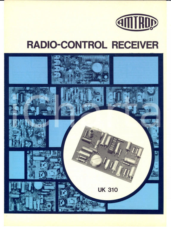 1970 ca MILANO Radio-control receiver AMTRON *Catalogo English UK 310