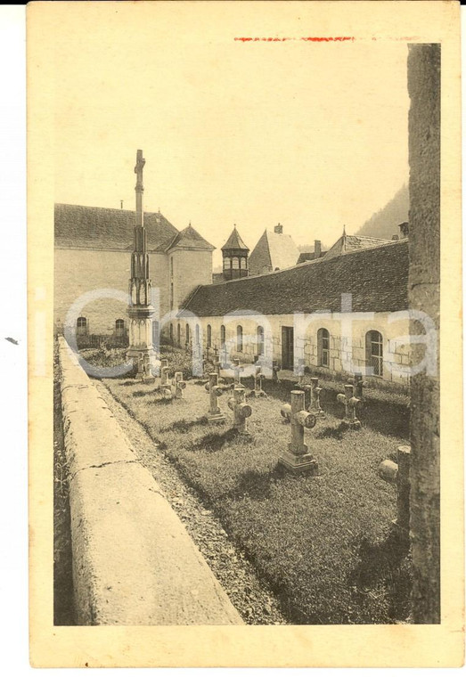 1920 ca SAINT-PIERRE (F) La GRANDE CHARTREUSE - Cimetière *Carte postale FP VG