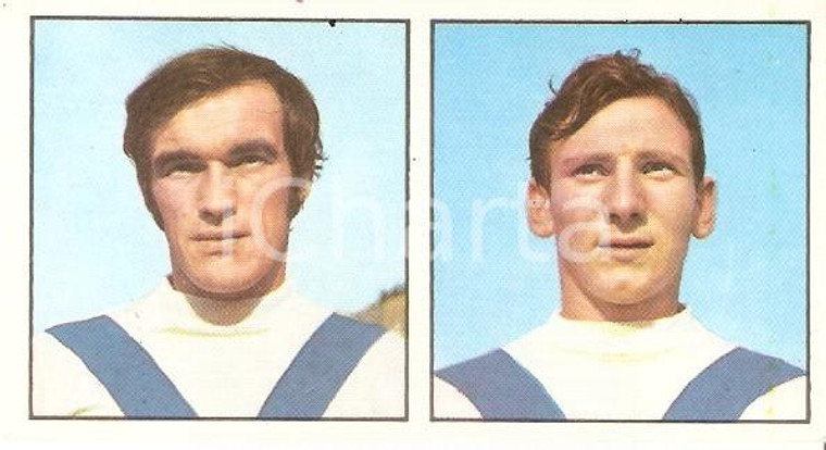 PANINI - CALCIATORI 1970 - 1971 Luigi CAGNI Bernardo ROGORA Serie B BRESCIA