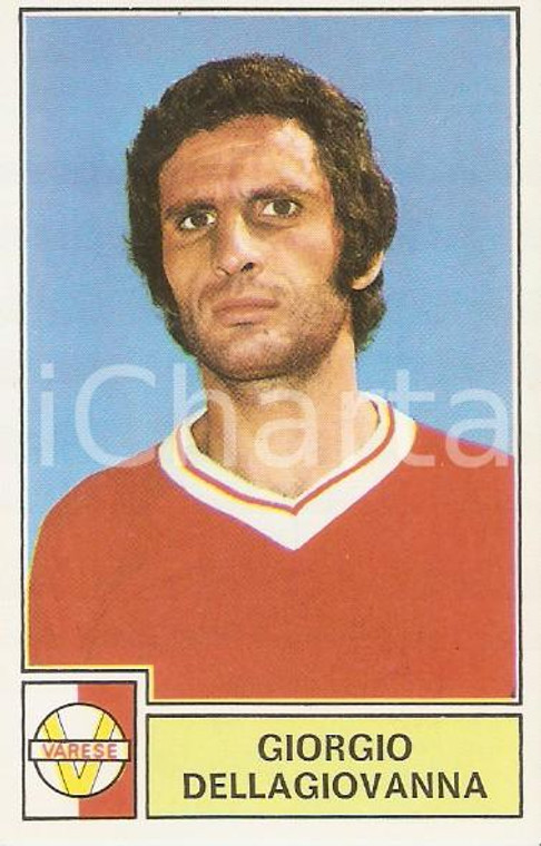 PANINI - CALCIATORI 1971 - 1972 Figurina Giorgio DELLAGIOVANNA Serie A VARESE