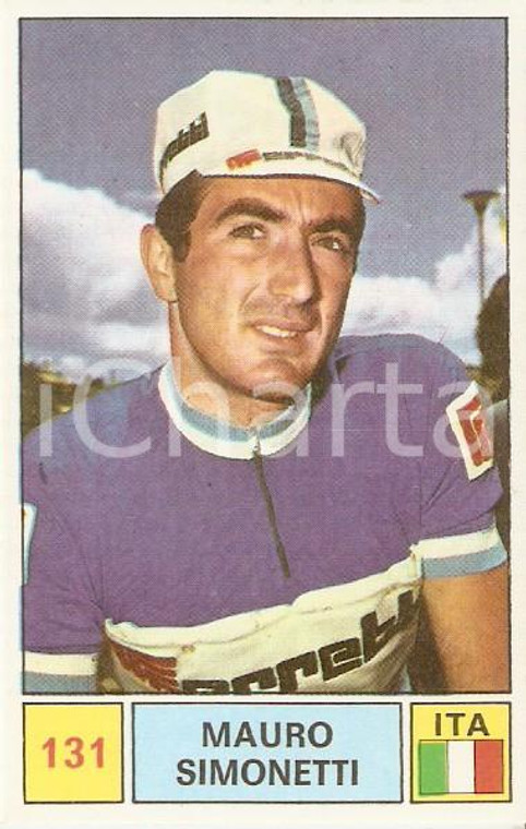 PANINI - SPRINT 1971 Figurina Mauro SIMONETTI n. 131 Ciclismo