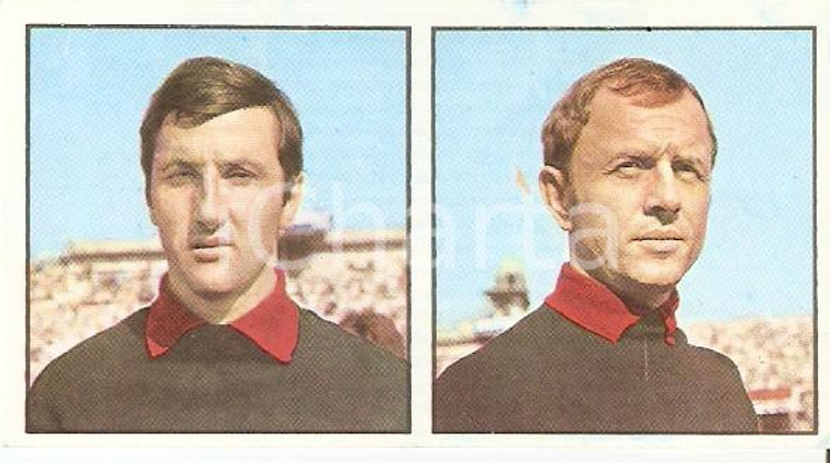 PANINI - CALCIATORI 1970 - 1971 Luigi FERRARI Bruno JACOBONI Serie B REGGINA