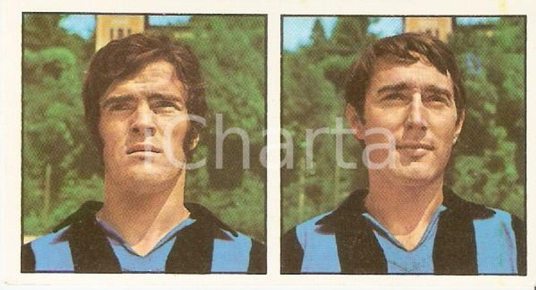 PANINI - CALCIATORI 1970 - 1971 Bruno DIVINA Antonio MAGGIONI Serie B ATALANTA