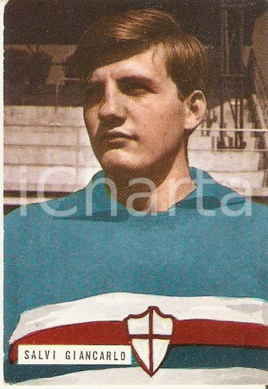 EDIZIONI FOTO CALCIO CALCIATORI 1965 1966 Figurina Giancarlo SALVI 178 SAMPDORIA