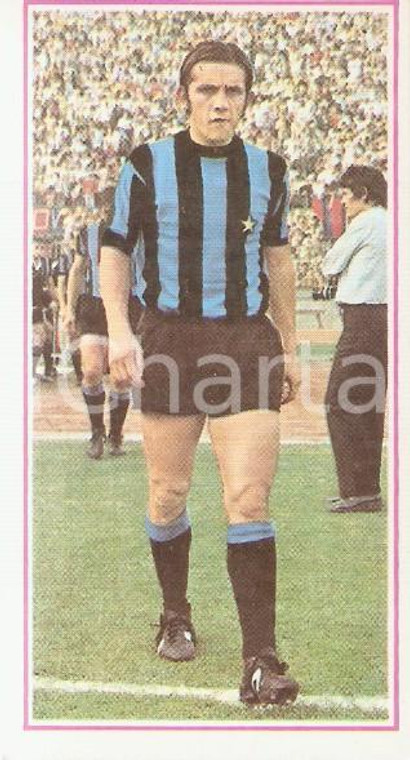 PANINI - CALCIATORI 1970 - 1971 Figurina Roberto BONINSEGNA Serie A INTER