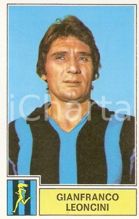 PANINI - CALCIATORI 1971 - 1972 Figurina Gianfranco LEONCINI Serie A ATALANTA