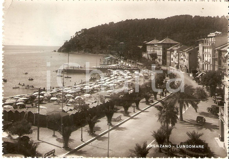 1947 ARENZANO (GE) Veduta del lungomare *Cartolina FG VG