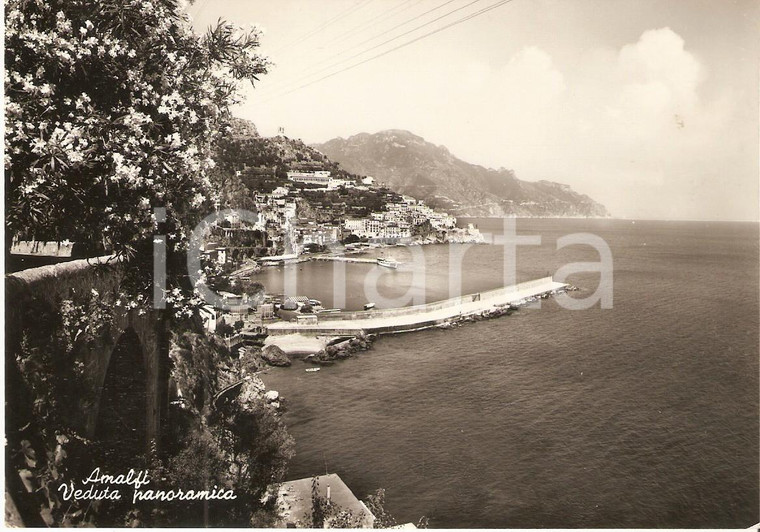 1971 AMALFI (NA) Veduta panoramica *Cartolina FG VG