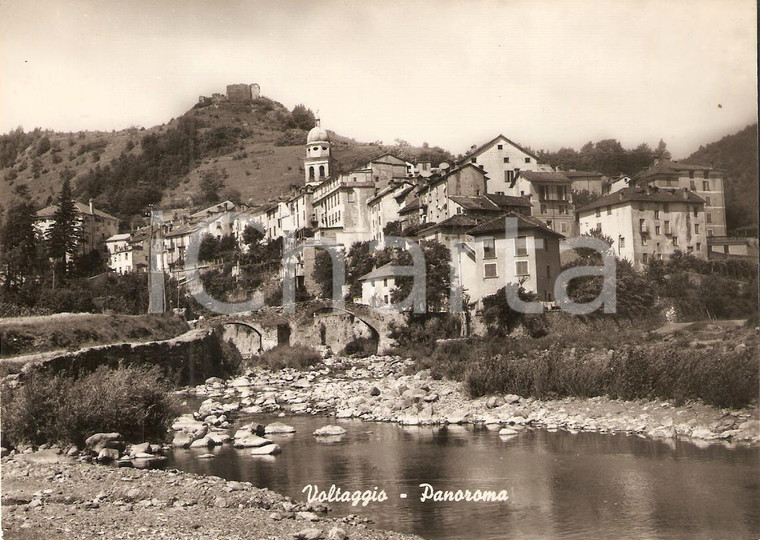 1960 ca VOLTAGGIO (AL) Panorama del paese *Cartolina FG NV