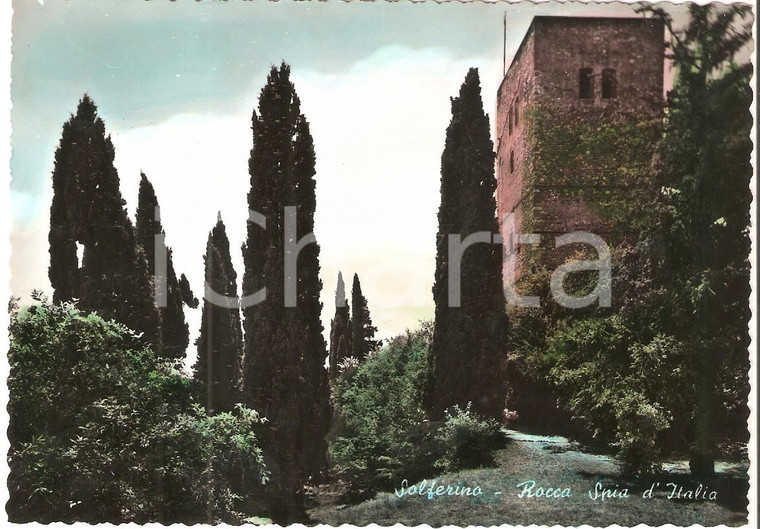 1950 ca SOLFERINO (MN) Rocca Spia d'Italia *Cartolina FG VG