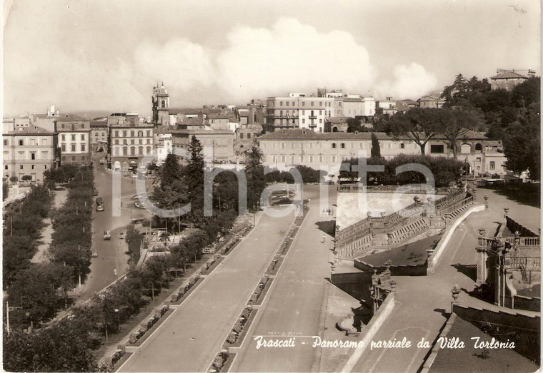1960 FRASCATI (RM) Panorama da Villa Torlonia *Cartolina FG NV