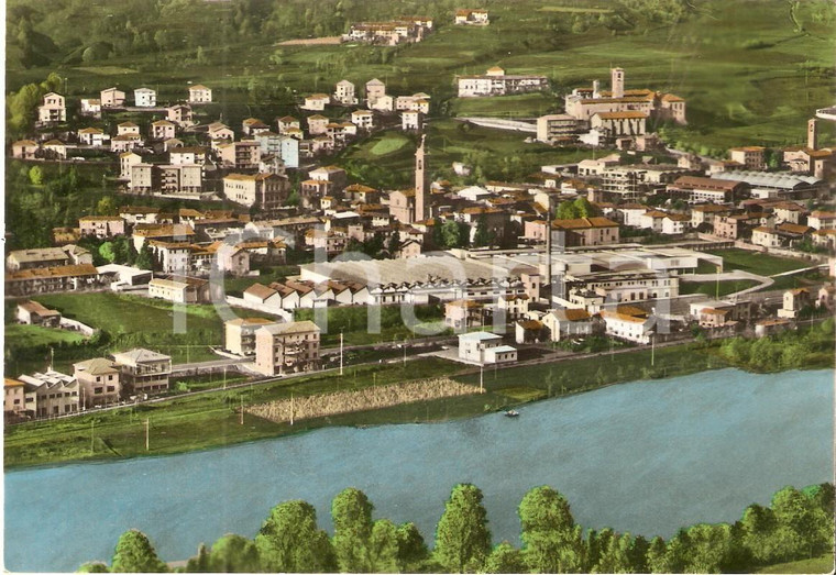 1950 ca ALBINO (BG) Frazione DESENZANO SUL SERIO Panorama *Cartolina FG NV
