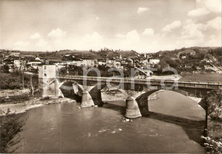 1960 ca FARIGLIANO (CN) Panorama con Ponte sul TANARO *Cartolina FG NV